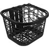 Abaodam Cestino Anteriore Design Aperto Versatile per Bici Elettrica in Plastico Nero Cestino Rimovibile per Mountain Bike per Spostamenti