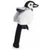 Baoblaze Copertura Mazza da Golf Copritesta Protezione Imbottita Resistente Tessuto Poliestere Morbido Design Pinguino Facile Riconoscimento Adatta per Appassionati Percorsi Borsa, Fairway Wood