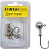PRO FILSTAR Testine Piombate 5 x 5g - Ami da Pesca N2 - Ami Piombati