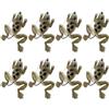 Amosfun Esca Artificiale Morbida a Forma di 6cm 5g con Gancio Integrato in PVC 8 Unitá per Pesca all Aperto e Sportiva