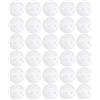 Toyvian 48 Palline da Allenamento da Golf in Plastica Bianca con 26 Fori, 48 Pezzi per Pratica Realistica e Portatile, per Backyard Practice e Protezione Mobili