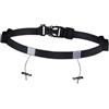 Generic Cintura Addominale Running Accessorio Sportivo Regolabile e Riflettente