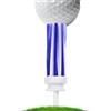 Generisch Tee da golf professionali, 54 mm, 70 mm, 83 mm, in nylon ABS infrangibile