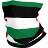YYHHAOFA Fascia multifunzione sportiva con stampa bandiera dello Stato della Palestina, senza cuciture, traspirante, per corsa, ciclismo, escursionismo e avventure all'aria aperta