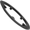 EXQUIMEUBLE Copricatena in Plastico Nero Bicicletta Facile Installazione Protezione per Corona 40 Denti e Lunga Durata per Mountain Bike e Road Bike