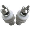 POPETPOP 2 Pezzi Adattatore per Valvola Aria Kayak e Tavola Paddle in PVC Compatibile Pompe per Barche Gonfiabili Design Compatto per Principianti ed Esperti