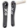 LSRRYD Set di pedivelle per Mountain Bike 175mm pedivella Integrata Cava