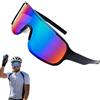 Wihozte Occhiali da ciclismo, polarizzati, sportivi, con nasello e stanghette regolabili, 39 g, TR-90, super leggeri, veloci, UV400, occhiali da sole sportivi per bicicletta, e-bike, corsa