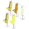 CHICAMPERA Esca Artificiale Cavalletta 3, 3cm 3g 5 Pezzi per Pesca Colore Casuale