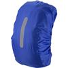 PATIKIL Zaino impermeabile 75-85L, copertura antipioggia antiscivolo, con cinturino riflettente verticale, per escursionismo, campeggio, caccia, XXL, blu navy