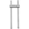 TEHAUX Pressa per Puntale da Biliardo in Acciaio Inox 11mm Argento