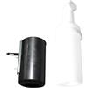 Générique Golf Cart Sand Bottle with Holder - ABS 38,5 x 10 cm No Drilling Divot Filler | Golf Cart Sand Bottle with Mount and Sanď Dispenser for Putting Practice Range Tournament and Course Repair