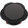 USHOBE Ruota per Addominali a Fiore con 5 Ruote Nero in Plastica per Core Stability e Sculpting Addominali Attrezzo per Home Fitness
