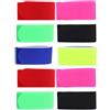 Homoyoyo 10 Pezzi Cinghia per Snowboard e Sci Fibbie in Nylon Eva, Strap Elastico Protettivo e Confortevole per Trasporto e Fissaggio in Montagna Colore Casuale