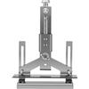 Generic Guida Universale per Bordi della Fresatrice con Regolazione Fine per Operazioni di Rifilatura Precise Nella Lavorazione del Legno, Acciaio Inossidabile Compatto 19,5x14,5x8,2 Cm