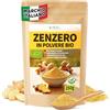DETOX ORGANICA Zenzero in Polvere Bio 250g - 100% Puro e Naturale