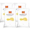 Generico 4X San Carlo Rustica Patatine Ondulate e Croccanti, Senza Glutine (Gluten Free) 70g