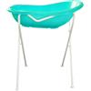 Best For Kids-Supporto Vasca Bagnetto Bebè Universale 84-100 cm | Porta Vaschetta Neonato in Plastica Resistente | Supporto Ergonomico e Stabile per Bagnetto Quotidiano