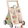 Haus Projekt Bosco Carrello Primi Passi Bosco, Girello, Carrellino Giocattoli in Legno per Bambini 1 anno, Regali di Primo Compleanno