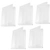 BESTonZON 5pezzi Scatola Per Audiocassette Custodia Plastica Trasparente Scatola Portacassette Scatole Per Audiocassette Organizer Custodia Per Cassette Vuote