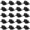 UTHCLO Supporto Base Antenna Microfono in Plastica 20 Pezzi per Sostituzione Ricevitore Microfono Compatibile Uso Professionale in Conferenze e Spettacoli dal