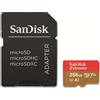 SanDisk 256GB Extreme microSDXC - 256 GB - MicroSDXC - Classe 10 - 100 MB/s - 90 MB/s - Class 3 (U3)