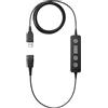 Jabra YOU'RE ON Jabra LINK 260 - Adattatore per cuffie - da USB (M) a connessione rapida (M)