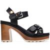 REFRESH - Sandali Donna Nero - Scarpe comode e versatili - Moda casual - Modello 17529003 (Misurare 37)