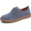 FM2018XSL Scarpe Stringate in Pelle da Donna Casual Casual semplici (Blu)