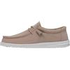 HEYDUDE Hey Dude Wally Slub Canvas Moc Toe Shoes - Scarpe da Uomo, Marrone, 41 EU