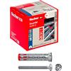Fischer Duohm Ø8 Mm Con Vite a Croce POZI M4X55 Mm, 25 Tasselli per Cartongesso