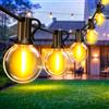JEKEMORYE Catena Luminosa Esterno Luci Giardino 10 Metri Lampadine LED Gazebo Luce Filo