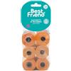 Best Friend Sacchetti Igienici di Ricambio per Cani - Colori assortiti - 120 pz - 6 rotoli da 20 pz ciascuno