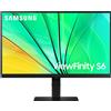 Samsung S60D Monitor PC 61 cm (24") 2560 x 1440 Pixel Quad HD LCD Nero [LS24D600EAUXEN]