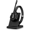 EPOS Cuffia con microfono EPOS IMPACT 5000 Go Auricolare Wireless A clip, Padiglione, Passanuca Ufficio Nero [1001436]