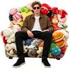 Wuquei Sedia Contenitore Peluche Trasparente,Organizer Pieghevole per Bambole di Stoffa - Pouf Organizer Giocattoli Morbidi,per Bambini Adolescenti Adulti Collezionisti Affittuari Casa Appartamento