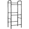 Wiltec Scaffale in acciaio a ripiani per 3 casse di bevande, porta casse d'acqua 50x33x116cm Max 20 kg/piano