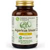 Funghi Energia & Salute Agaricus Blazei Plus Integratore Alimentare con Funghi Medicinali | VeganOK, 500 mg per compressa, 50% sporoforo e 50% estratto secco titolato al 40% in polisaccaridi