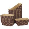 MALUGOGO Stampo Panettone Carta 25 Pezzi, Stampi per Pane Usa e Getta, Carta Resistente alle Alte Temperature, Non Si Deforma, per Dolci da Forno