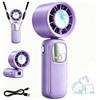 Audasi Ventilatore Turbo Portatile, Ventola USB Sensazione di Ghiaccio Ricaricabile 3600mAh ricaricabile mini ventole di raffreddamento tenute in mano Raffreddabile Ventilatore Pieghevole Fan