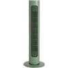 CREATE / AIR TOWER/Ventilatore a torre oscillante verde sage/Programmabile, oscillazione 70°, silenzioso, design compatto, Ø 26 x 76,4 cm, 4 velocità, 3 modalità di funzionamento, 50W