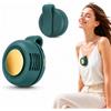 PEKJDS Ventilatore Portatile con Clip, Mini Ventilatore Senza Pale a 3 Velocità, Ventilatore Personale Ricaricabile Silenzioso per Ufficio, Viaggio, Outdoor, Cintura e Camicia (Green)