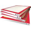 ALSIX Set di 4 filtri a secco da 12 x 16 pollici, telai in alluminio per serigrafia, 60 90 110 200 Mesh, equivalente a micron 250 165 150 75 Schermo a rete in poliestere