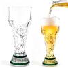 HUIKUANGEU Boccale Birra,Bicchiere da Birra 500ml,Bicchieri da Acqua,Trofeo da Birra in Vetro Trasparente,Boccale Birra Coppa,Calici per il Cocktail,Bevande