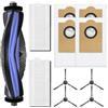 Puupaa Set di ricambi per aspirapolvere Lefant M5 Pro M5Max M5 con filtro a carbone attivo, setole in nylon, spazzole laterali, sacchetti per la polvere, accessori (A)