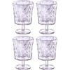 Koziol Club Light, set di 4 bicchieri | Plastica trasparente, infrangibile, leggera, impilabile, lavabile in lavastoviglie, prodotto in Germania