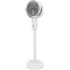 Ghzste Ventilatore a piantana, silenzioso, 4 velocità del , timer da 8 ore, altezza regolabile, circolazione dell'aria, da scrivania, ventilatore oscillante con telecomando, ideale
