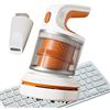 Generic Aspirapolvere per tastiera, dispositivo di pulizia silenzioso e compatto senza fili, aspirapolvere per computer per PC - per ufficio domestico, tavolo da pavimento, ufficio, interno ed esterno
