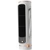 Tsawntd Condizionatore a torre, mini ventilatore a torre portatile senza lama CA, circolazione dell'aria 3D, mini unità CA con funzionamento silenzioso per camera da letto, condizionatore bianco