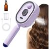 CHIBIWER Electric Spray Air Cushion Massage Comb, 26.2x12x6.7cm ABS Electric Hair Brush Women With Water Spray, 3-in-1 Anti-Static Detangling Comb & Air Cushion Massage For Smoothing Styling